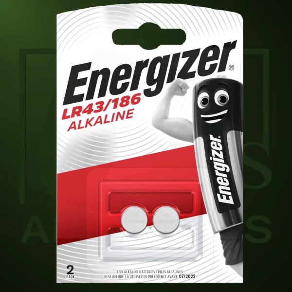 Pila Energizer - Pila de Mando de Botón LR43-186 x 2 - Imagen Web de Ancargas ©