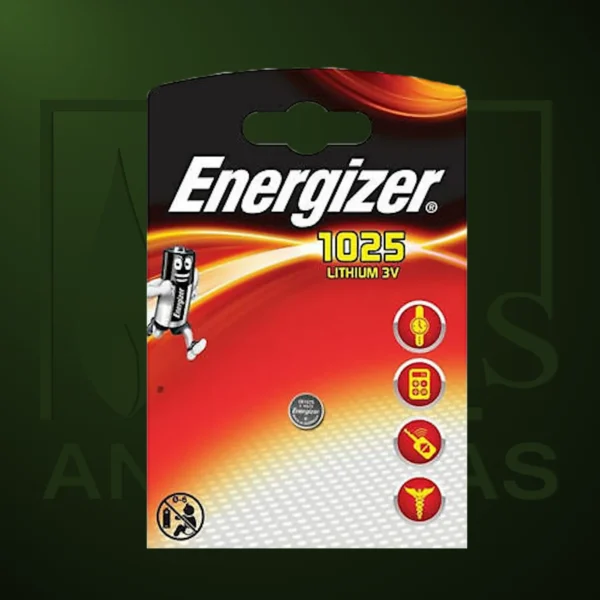 Pila Energizer - Pila de Botón CR1025 - Imagen Web de Ancargas ©