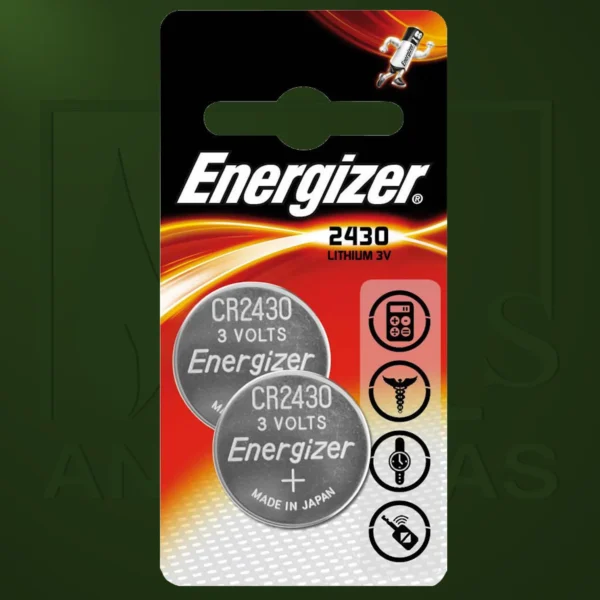 Pila Energizer - Pila de Botón CR2430 x 2 - Imagen Web de Ancargas ©