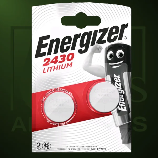 Pila Energizer - Pila de Botón CR2430 x 2 - Imagen Web de Ancargas ©