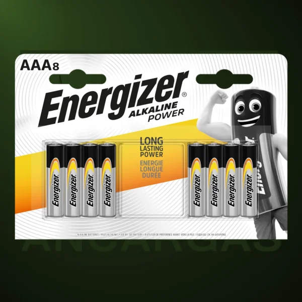 Pilas Energizer Alcaline Power 8xAAA - Imagen Web de Ancargas ©