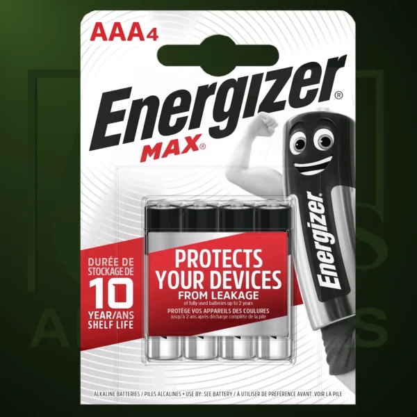 Pila Energizer - Alcalina Max Ultra AAA LR03 x 4 - Imagen Web de Ancargas ©