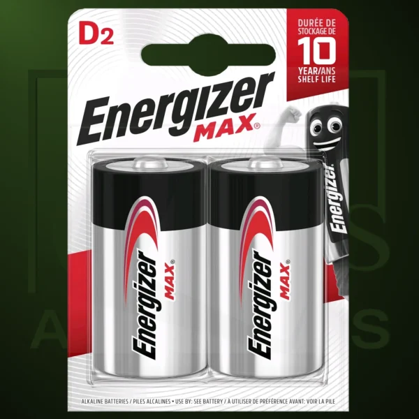 Pila Energizer - Alcalina Max Ultra D LR20 x 2 - Imagen Web de Ancargas ©