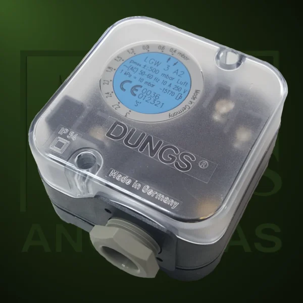 Presostato DUNGS LGW3 A2 (0,4-3 mbar) - Imagen Web de Ancargas ©