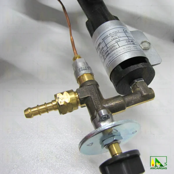 Quemador 4 pies CON termopar - Imagen Web de Ancargas ©