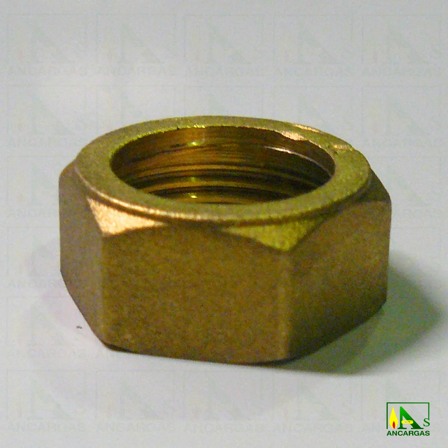 Tuerca en latón - Imagen Web de Ancargas ©