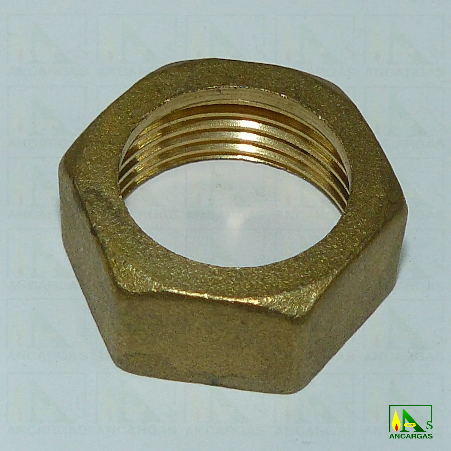 Tuerca en latón - Imagen Web de Ancargas ©