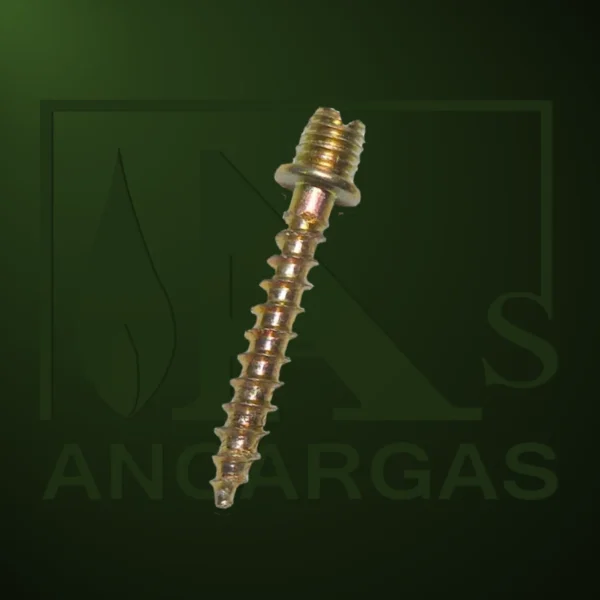 Tornillo tirafondo M - 6 x 30 - Imagen Web de Ancargas ©