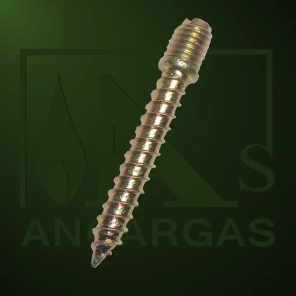 Tornillo tirafondo M - 8 x 40 - Imagen Web de Ancargas ©