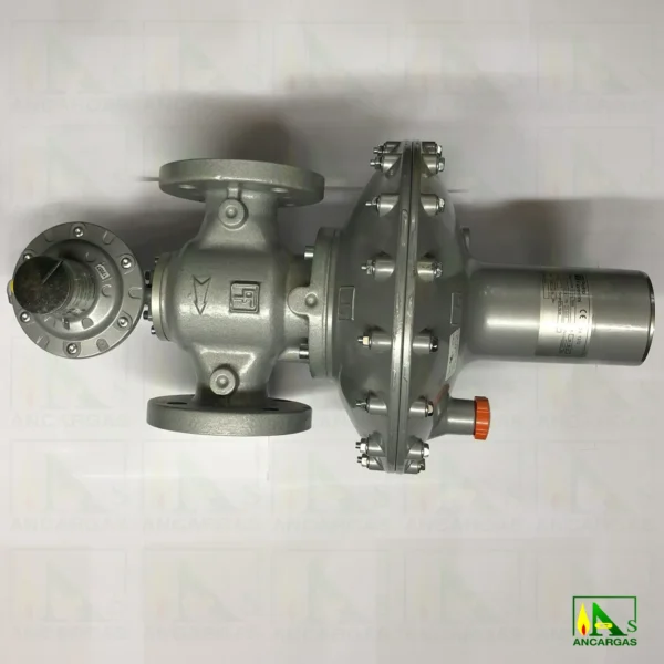 Reductor alta presión Fiorentini Dival con bridas - Imagen Web de Ancargas ©