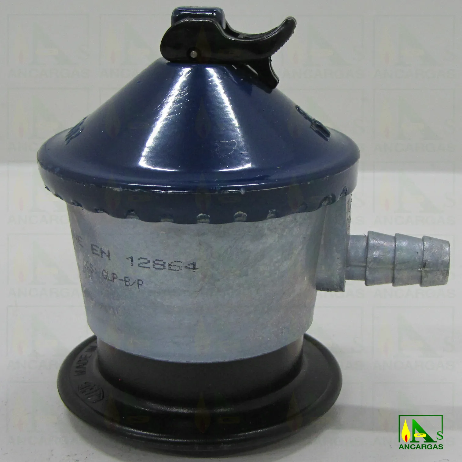 Regulador doméstico Aenor presión salida 50gcm2 - Imagen Web de Ancargas ©