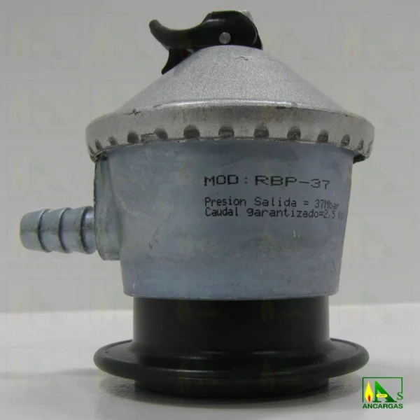Regulador doméstico 37mbar - Imagen Web de Ancargas ©