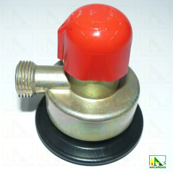 Regulador Adaptador salida libre 1/4 vuelta CABEZA ROJA - Imagen Web de Ancargas ©