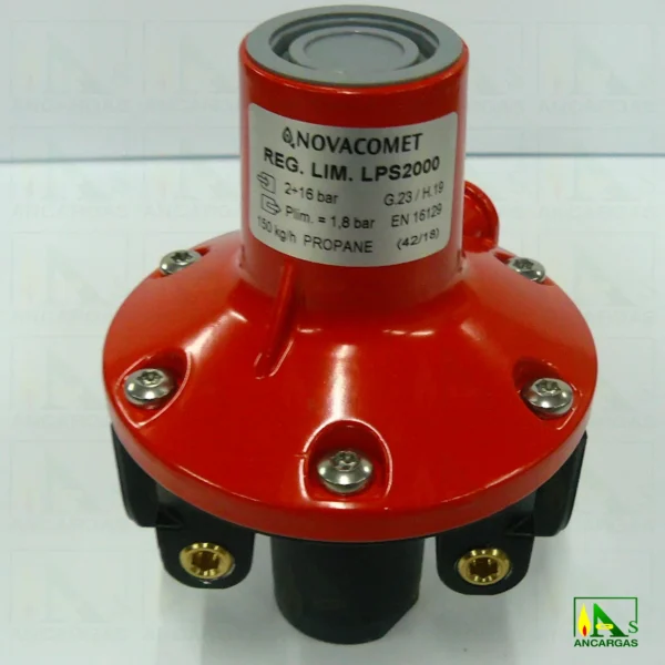 Limitador de presión NOVACOMET 1ª etapa - Imagen Web de Ancargas ©