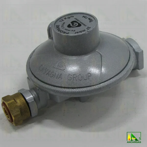 Regulador Reca 12kg 37 mbar - Imagen Web de Ancargas ©