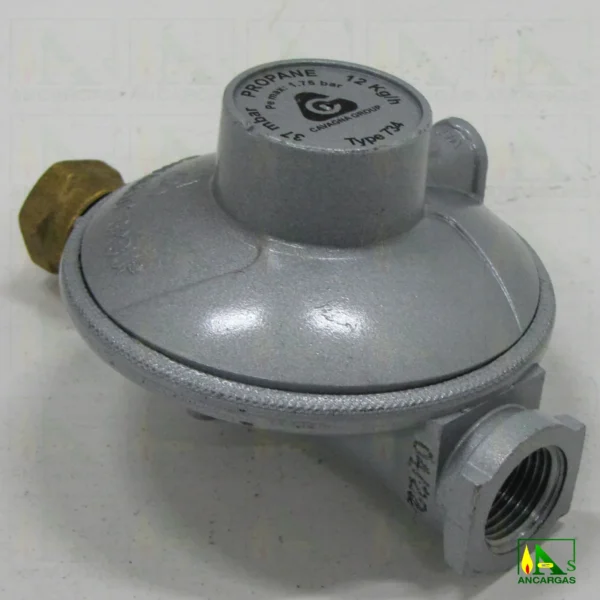 Regulador Reca 12kg 37 mbar - Imagen Web de Ancargas ©