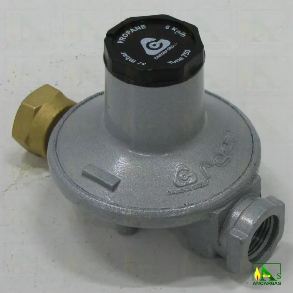 Regulador Reca 6kg 37 mbar - Imagen Web de Ancargas ©