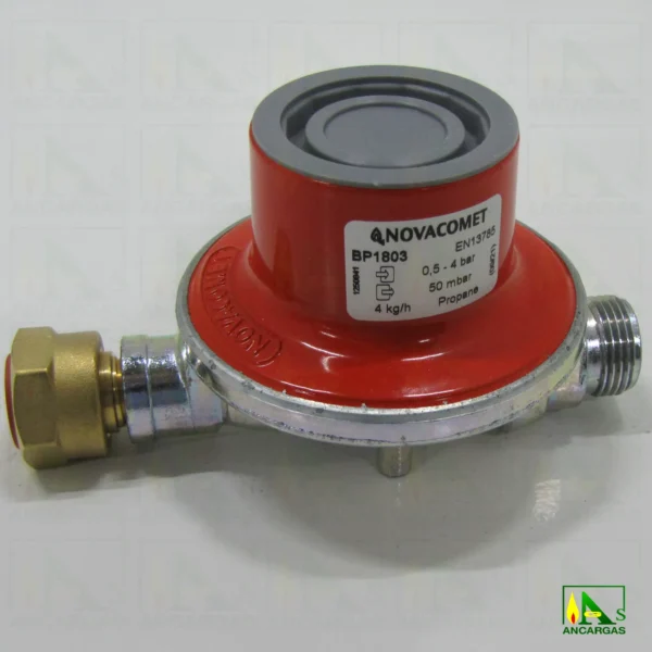 Regulador NovaComet BP1803 50mbar 4kg - Imagen Web de Ancargas ©