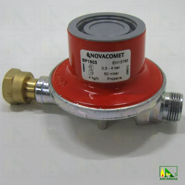 Regulador NovaComet BP1803 50mbar 4kg - Imagen Web de Ancargas ©