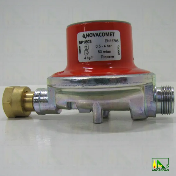 Regulador NovaComet BP1803 50mbar 4kg - Imagen Web de Ancargas ©