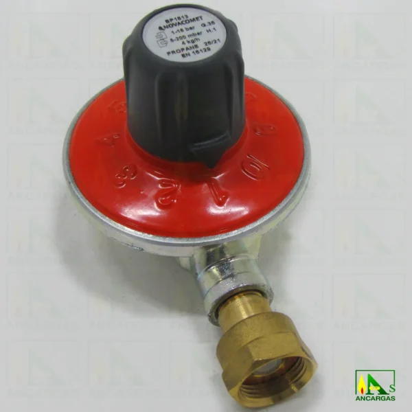 Regulador regulable NovaComet 5 a 200mbar 4kg - Imagen Web de Ancargas ©