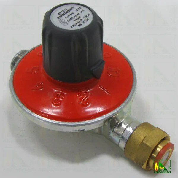 Regulador regulable NovaComet 5 a 200mbar 4kg - Imagen Web de Ancargas ©