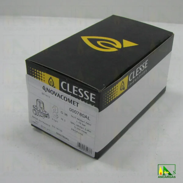 Regulador regulable NovaComet 5 a 200mbar 4kg - Imagen Web de Ancargas ©