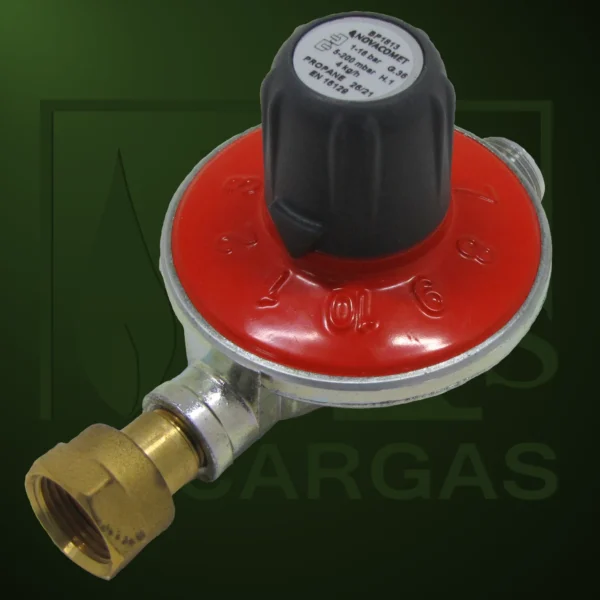 Regulador regulable NovaComet 5 a 200mbar 4kg - Imagen Web de Ancargas ©