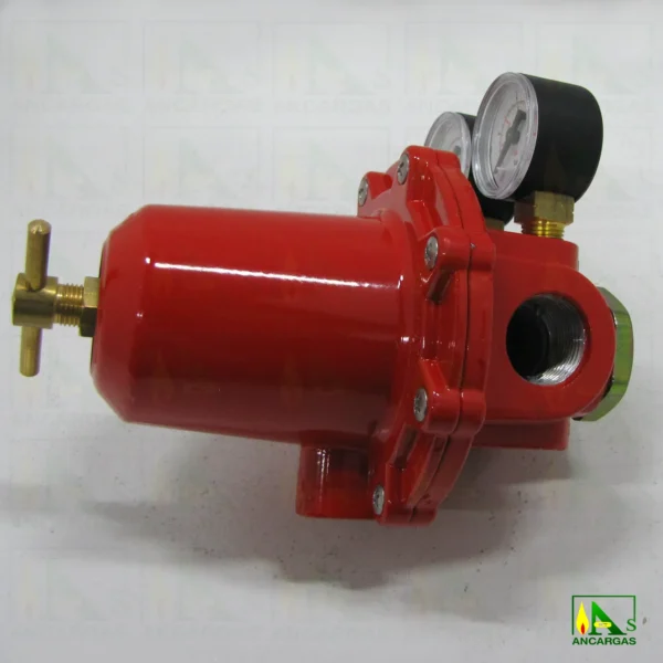 Regulador Reca 100kg con manometros - Imagen Web de Ancargas ©