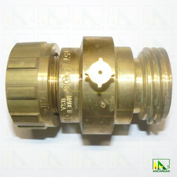 Adaptador de llenado REGO para manguera - Imagen Web de Ancargas ©