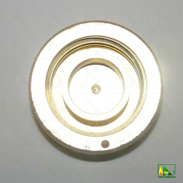 Tapón de latón para boca de carga - Imagen Web de Ancargas ©