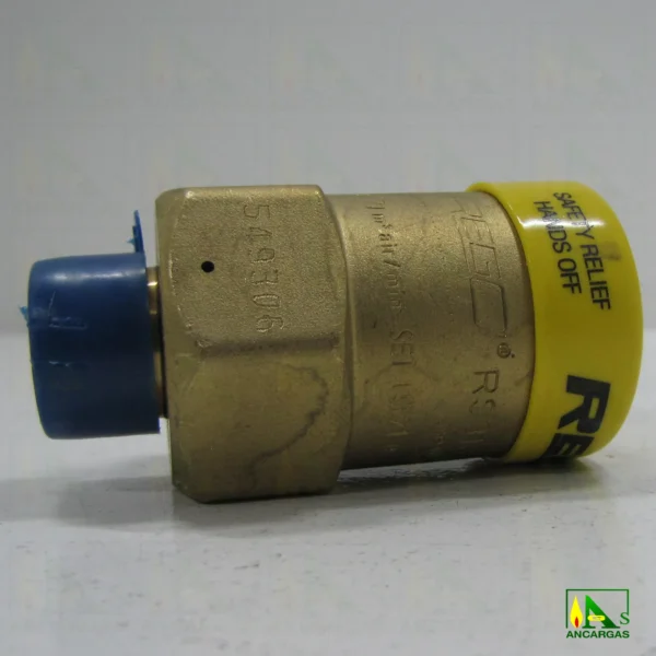 Válvula seguridad externa REGO para portavalvulas - Imagen Web de Ancargas ©